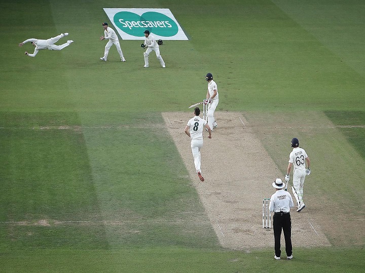 Ashes: स्टीव स्मिथ ने पांचवे टेस्ट में लिया एक हाथ से कैच, अभी तक के सीरीज का सबसे बेहतरीन कैच