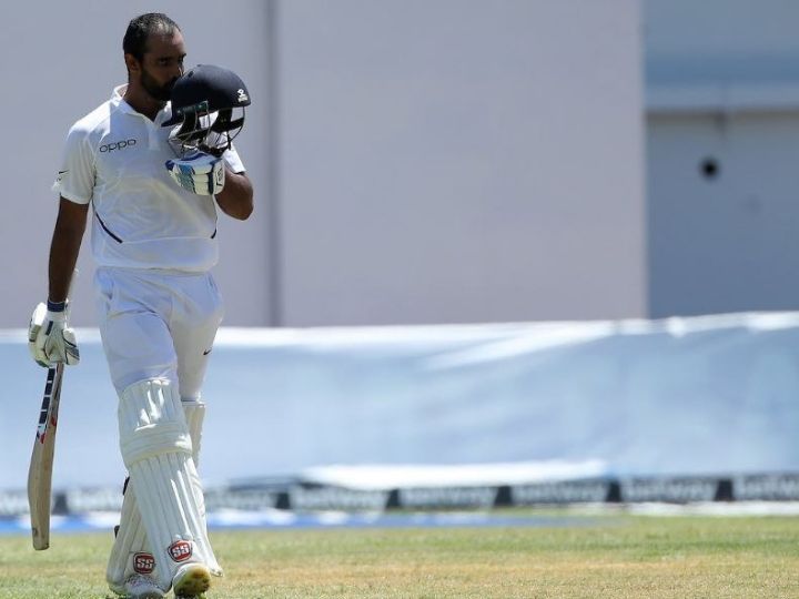 wi vs ind hanuma vihari dedicates his first international century to his dad WI vs IND: हनुमा विहारी ने अपना पहला अंतराष्ट्रीय शतक पिता को समर्पित किया