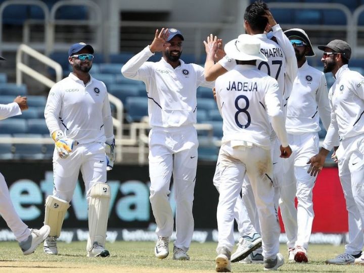 ind vs wi 2nd test day 4 lunch west indies need 323 runs to win at lunch IND vs WI, 2nd Test Day-4 Lunch: क्लीन स्वीप के करीब भारतीय टीम, वेस्टइंडीज ने 4 विकेट पर बनाए 145 रन