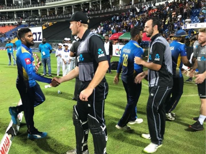 sri lanka vs new zealand 2nd t20i nz win by 4 wickets lead series 2 0 SL vs NZ: दूसरे टी-20 मुकाबले में न्यूजीलैंड ने श्रीलंका को 4 विकेट से हराया, सीरीज में बनाई 2-0 की अजेय बढ़त
