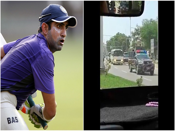 itna kashmir kiya ke karachi bhool gaye gautam gambhir on pakistan security cover to sri lanka team श्रीलंकाई टीम की सिक्योरिटी को लेकर गंभीर ने पाकिस्तान पर मारा ताना, कहा- ' इतना कश्मीर किया कि कराची भूल गए'