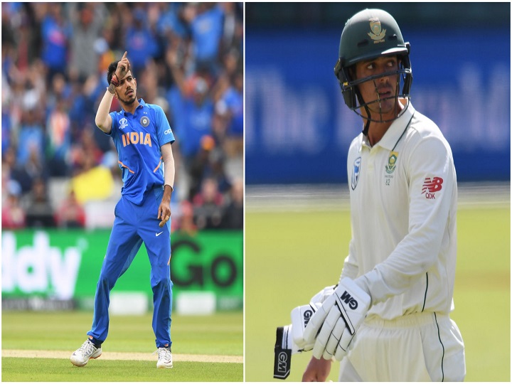 युजवेंद्र चहल ने क्विंटन डी कॉक को किया ट्रोल, कहा- 'क्विनी भाई आपसे न हो पाएगा'