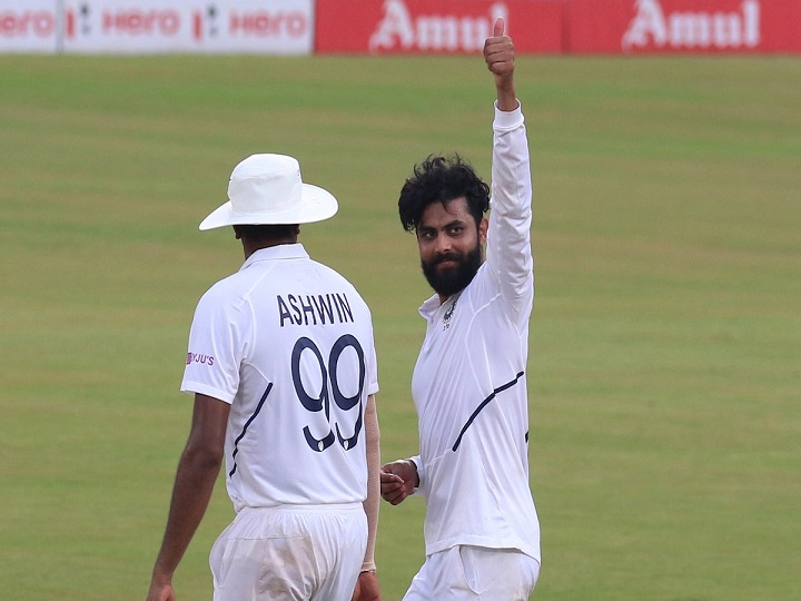 ravindra jadeja fastest left arm bowler to 200 test wickets सबसे तेजी से 200 टेस्ट विकेट लेने वाले बाएं हाथ के गेंदबाज बने जडेजा