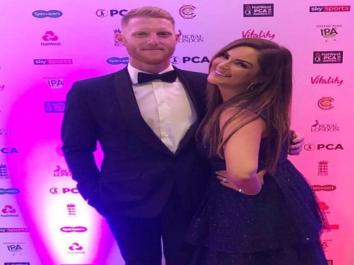 ben stokes wife rubbishes reports of him choking her at a party बेन स्टोक्स पर लगा था अपनी पत्नी का गला दबाने का आरोप, ट्विटर पर पत्नी ने सफाई देकर रिपोर्ट को बताया फर्जी