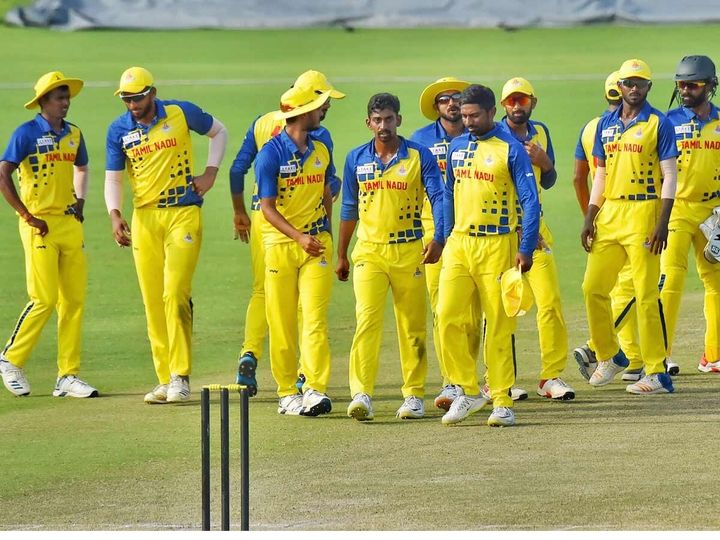 Vijay Hazare Trophy: अभिनव मुकुंद, विजय शंकर ने तमिलनाडु को दिलाई जीत vijay hazare trophy abhinav mukund vijay shankar toy with mp attack in tns win Vijay Hazare Trophy: अभिनव मुकुंद, विजय शंकर ने तमिलनाडु को दिलाई जीत