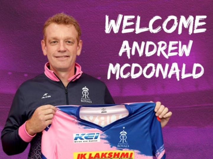 ipl former australian cricketer andrew mcdonald named rajasthan royals head coach IPL: एंड्रयू मैक्डोनाल्ड बने राजस्थान रॉयल्स के मुख्य कोच