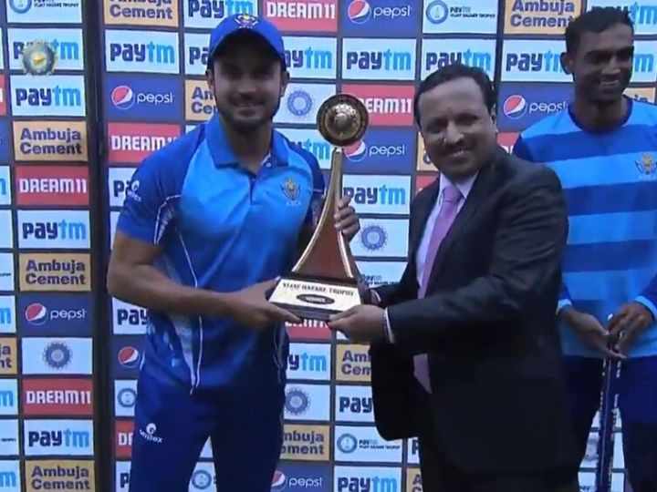 विजय हजारे ट्रॉफी: बारिश की बाधा के बीच कर्नाटक ने जीता चौथा खिताब