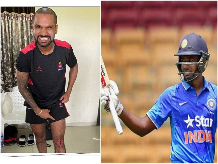 shikhar dhawan ruled out of west indies t20i series sanju samson named replacement report वेस्टइंडीज के खिलाफ होने वाली टी20 सीरीज से बाहर हुए शिखर धवन, संजू सैमसन को मिला टीम में मौका