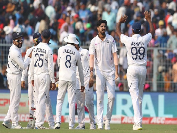 ind vs ban day 1 indian bowlers bowled out bangladesh for 106 runs IND vs BAN Day 1: कोलकाता के एतिहासिक टेस्ट में ईशांत शर्मा की घातक गेंदबाजी, 106 रनों पर पवेलियन लौटी पूरी बांग्लादेश की टीम