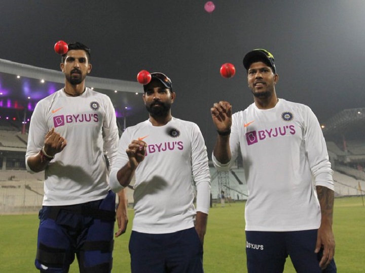 india vs bangladesh%e2%80%89umesh yadav weighs in on how pink ball behaves after practice session India vs Bangladesh: भारतीय पेसर्स ने दिया जवाब, गुलाबी और लाल गेंद में ये है अंतर