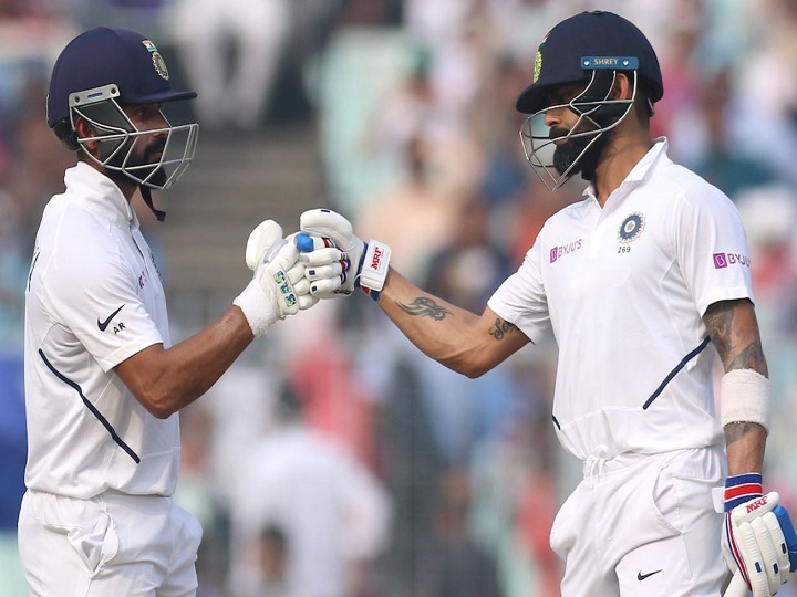 india vs bangladesh virat kohli ajinkya rahane achieve another partnership feat in test cricket IND vs BAN: विराट कोहली और अजिंक्य रहाणे ने अपने नाम की रिकॉर्ड साझेदारी, इन दिग्गज बल्लेबाजों को छोड़ा पीछे