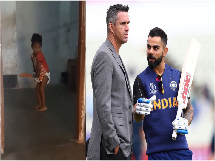 virat kohli impressed by unreal talent recommended by kevin pietersen केविन पीटरसन ने पोस्ट किया इस छोटे बच्चे का वीडियो, विराट ने कहा- कहां का है ये नन्हा बल्लेबाज