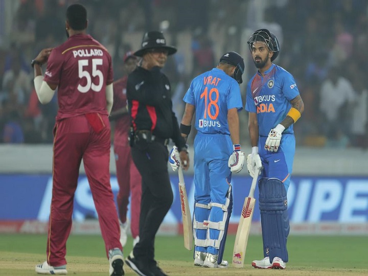 Ind vs WI 1st T20I: विराट कोहली और केएल राहुल की दमदार पारी, भारत ने विंडीज को दी 6 विकेट से मात Ind vs WI 1st T20I: विराट कोहली और केएल राहुल की दमदार पारी, भारत ने विंडीज को दी 6 विकेट से मात