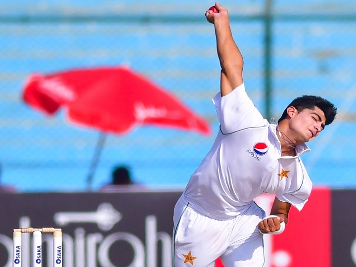 टेस्ट क्रिकेट में 5 विकेट लेने वाले दुनिया के सबसे युवा तेज गेंदबाज बने पाकिस्तान के नसीम शाह