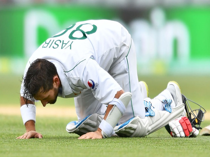 yasir shah hits maiden test century at 33 in pakistans fightback against australia यासिर शाह ने ऑस्ट्रेलिया के खिलाफ जड़ा अपना पहला टेस्ट शतक