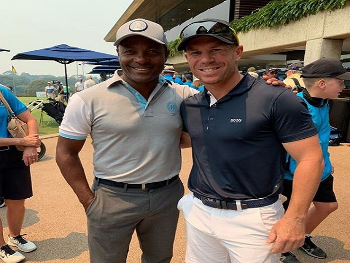 david warner hopes to get another chance to knock 400 off after meeting brian lara डेविड वॉर्नर ने की ब्रायन लारा से मुलाकात, कहा- 'एक और मौका मिला तो तोड़ दूंगा 400 का रिकॉर्ड'