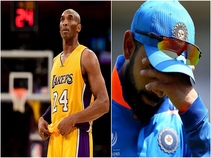 kobe bryant deathabsolutely devastated virat kohli rohit sharma mourn death of nba star कोबे ब्रायंट मौत: विराट कोहली ने कहा- 'बचपन में सुबह जल्दी उठकर इस जादूगर का मैच देखता था'