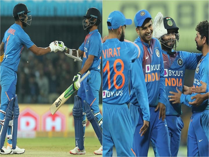 IND vs SL 2nd T20: राहुल-धवन की शानदार ओपनिंग साझेदारी, टीम इंडिया ने लंका को दी 7 विकेट से मात IND vs SL 2nd T20: राहुल-धवन की शानदार ओपनिंग साझेदारी, टीम इंडिया ने लंका को दी 7 विकेट से मात