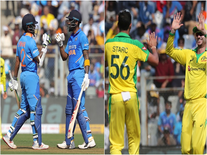 ind vs aus 1st odi dhawan shines middle order fails as india scored 255 runs IND vs AUS 1st ODI: धवन की शानदार पारी लेकिन नहीं टिक पाया मिडल ऑर्डर, भारत ने 50 ओवरों में बनाए 255 रन