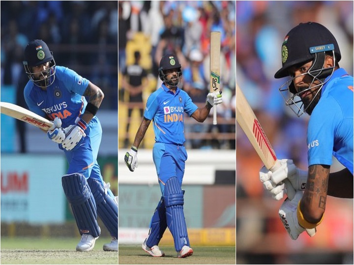 ind vs aus 2nd odi virat dhawan innings helped india to scores 340 runs IND vs AUS 2nd ODI: राहुल,धवन-विराट की दमदार बल्लेबाजी, भारत ने 6 विकेट खोकर बनाए 340 रन