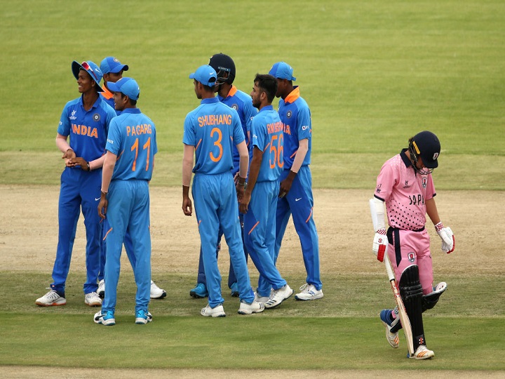 ravi bishnoi takes four in indias win as japan registers second lowest u19 world cup total अंडर 19 वर्ल्ड कप: भारत के खिलाफ जापान ने बनाया अभी तक का दूसरा सबसे कम स्कोर, 41 पर हुए ऑलआउट