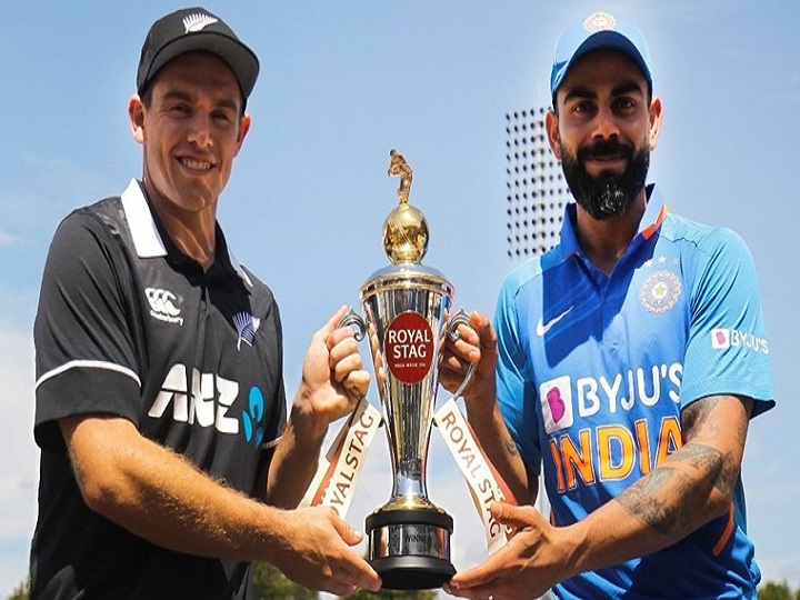 ind vs nz 1st odi newzealand won the toss elected to bowl first prithvi shaw to open the innings IND vs NZ 1st ODI: न्यूजीलैंड ने जीता टॉस, टीम कर रही है गेंदबाजी, पृथ्वी शॉ करेंगे ओपनिंग