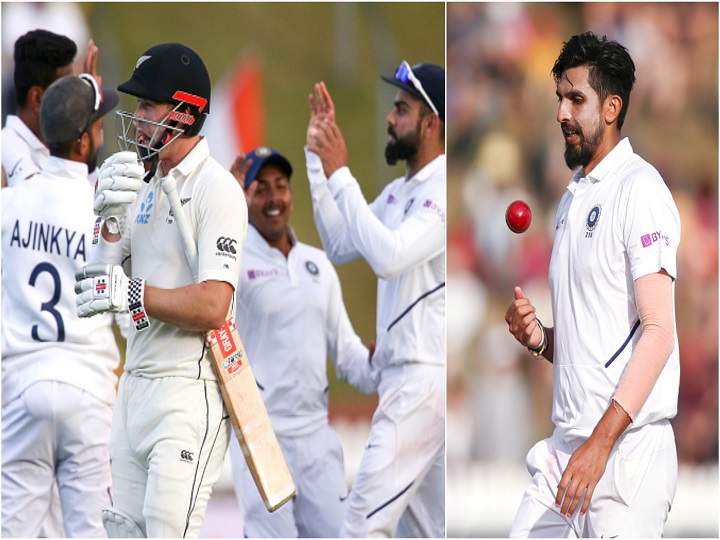 india vs new zealand live score 1st test day 2%e2%80%89ishant late wickets give india hope as nz reach 216 5 at stumps IND vs NZ 1st Test: इशांत शर्मा की शानदार गेंदबाजी, दूसरे दिन का खेल खत्म होने तक न्यूजीलैंड ने 5 विकेट खोकर बनाए 216 रन