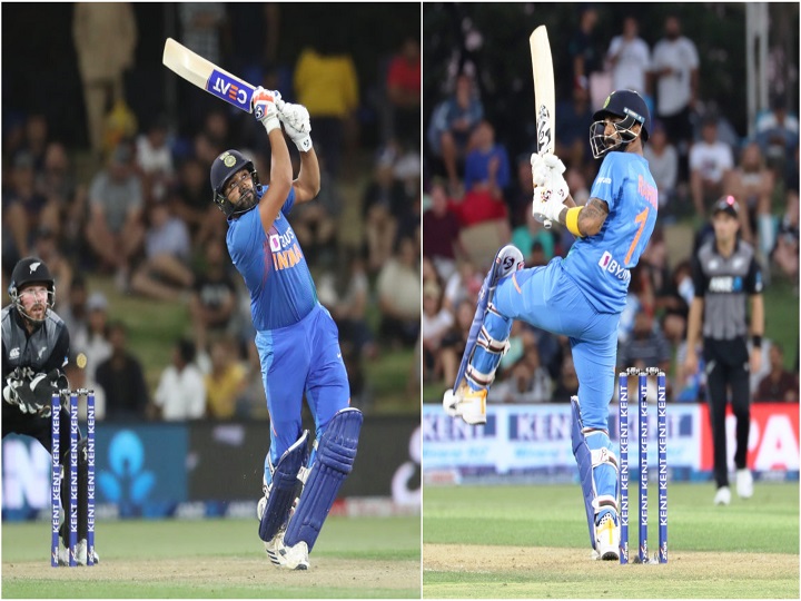 ind vs nz 5th t20 rahul rohit helps india to score 163 runs in 20 overs IND vs NZ 5th T20: केएल राहुल और रोहित की बेहतरीन पारी के दम पर भारतीय टीम ने न्यूजीलैंड को दिया 164 रनों का लक्ष्य