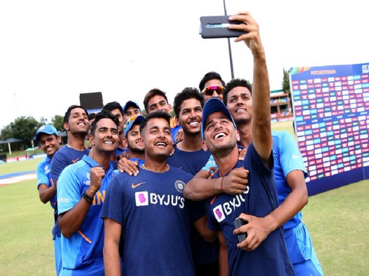 india create history become first team to reach three straight icc u 19 world cup final भारत अंडर 19 वर्ल्ड कप टीम ने रचा इतिहास, वर्ल्ड कप के फाइनल में लगातार तीन बार पहुंचने वाले पहली टीम बनी