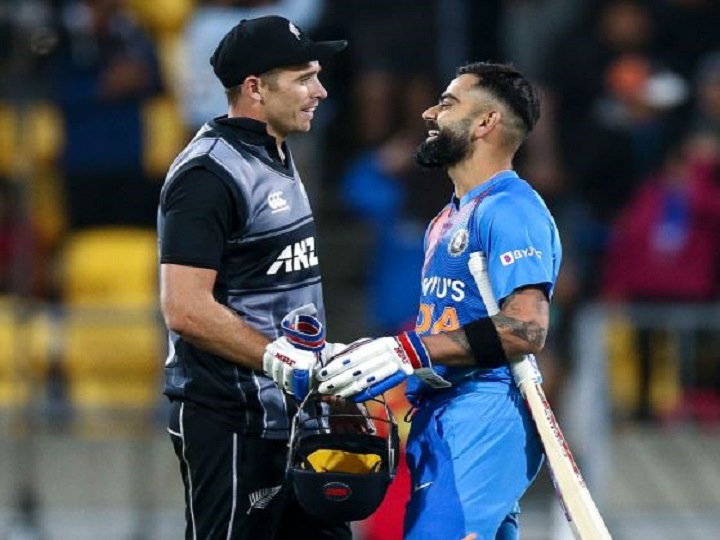 india vs new zealand always nice to see the back of virat kohli says tim southee विराट कोहली एक वर्ल्ड क्लास खिलाड़ी, उनमें बेहद कम कमजोरियां: साउदी