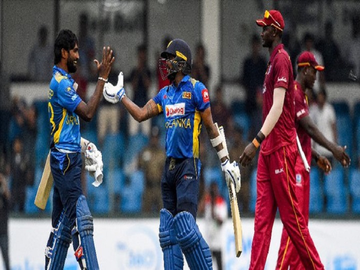 Sl Vs Wi 1st Odi Srilanka Beat Westindies By 1 Wicket Lead ...